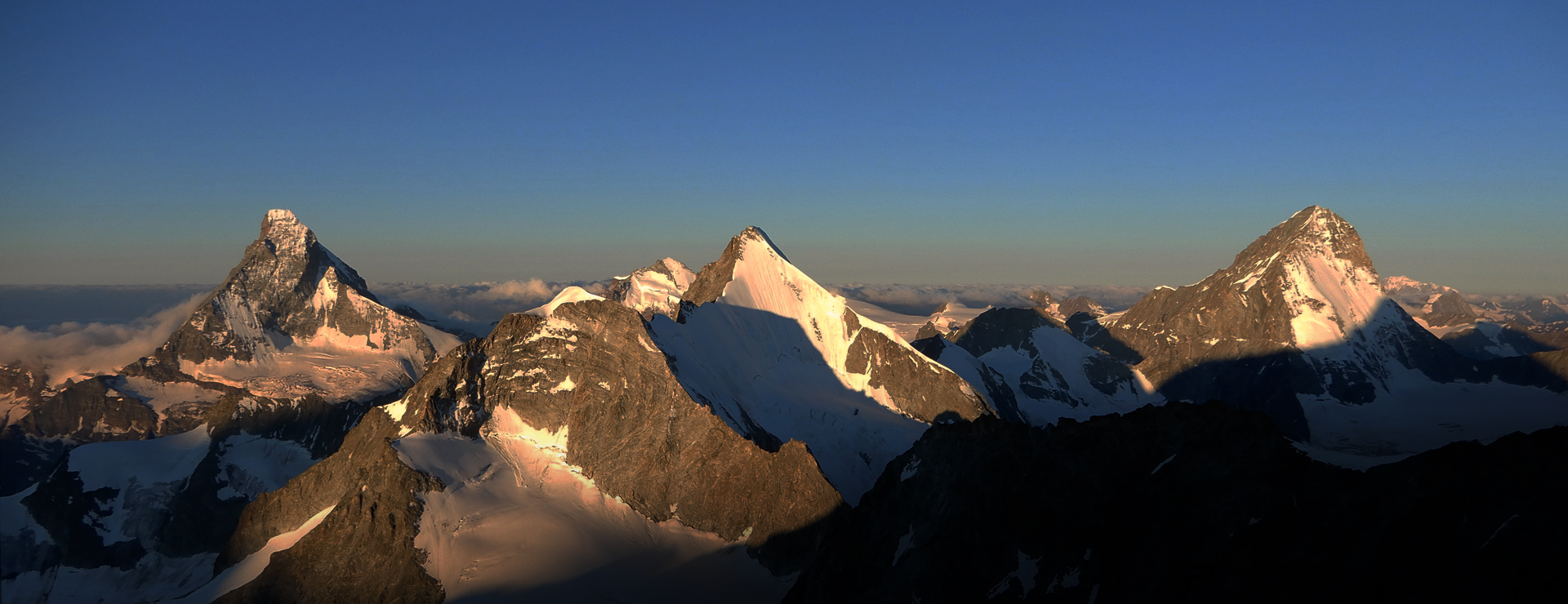 Matterhorn mit Bergführer